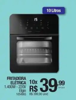 Milium Fritadeira elétrica 1.400w - 220v elgin oferta