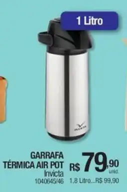 Milium Garrafa térmica air pot invicta oferta