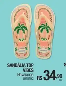 Milium Sandália top vibes havaianas oferta