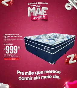 Zenir Conjunto Box Casal 138 cm x 188 cm x 66 cm oferta