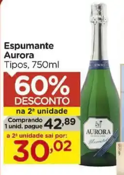 Carrefour Espumante Aurora Tipos, oferta