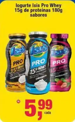 Frangolândia logurte Isis Pro Whey 15g de proteínas sabores oferta