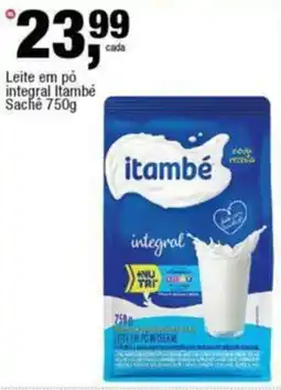 Frangolândia Leite em pó integral Itambé Sachê oferta