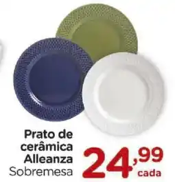Carrefour Prato de cerâmica Alleanza Sobremesa oferta