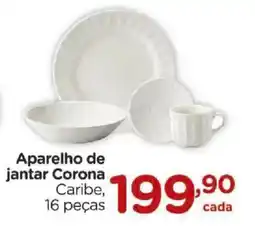 Carrefour Aparelho de jantar Corona oferta