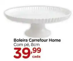 Carrefour Boleira Carrefour Home Com pé, 8cm oferta