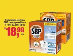 Frangolândia Repelente elétrico SBP com aparelho + 1 refil tipos oferta