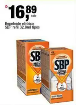 Frangolândia Repelente elétrico SBP refil tipos oferta
