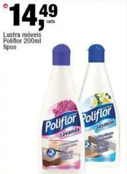 Frangolândia Lustra móveis Poliflor tipos oferta