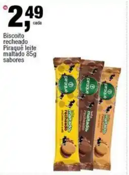 Frangolândia Biscoito recheado Piraquê leite maltado sabores oferta