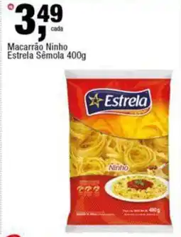 Frangolândia Macarrão Ninho Estrela Semola oferta