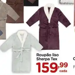 Carrefour Roupão liso Sherpa Tex oferta