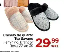 Carrefour Chinelo de quarto Tex Savage oferta