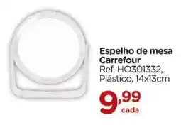Carrefour Espelho de mesa Carrefour oferta