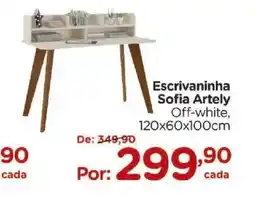 Carrefour Escrivaninha Sofia Artely oferta