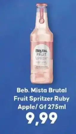 Supermercados Tauste Beb. Mista Brutal Fruit Spritzer Ruby Apple/ Gf oferta