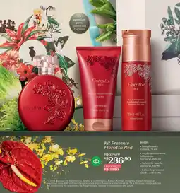 O Boticário Kit Presente Floratta Red oferta