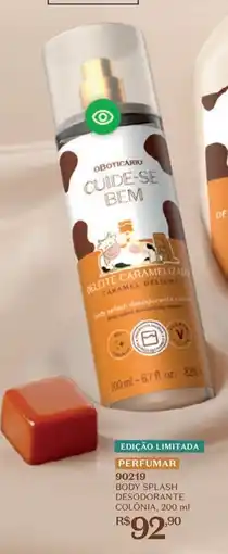 O Boticário Perfumar body splash desodorante colônia, oferta