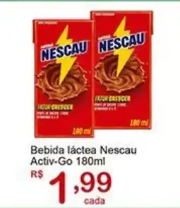 Giga Atacado Bebida láctea Nescau Activ-Go oferta