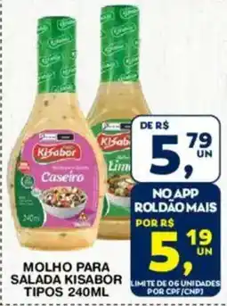 Roldão Molho para salada kisabor tipos oferta