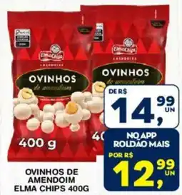 Roldão Ovinhos de amendoim elma chips oferta
