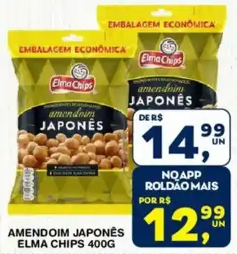 Amendoim japonês elma chips
