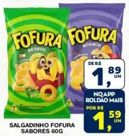 Roldão Salgadinho fofura sabores oferta