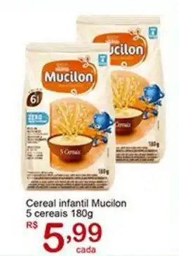Giga Atacado Cereal infantil Mucilon 5 cereais oferta