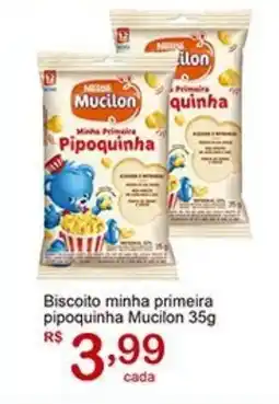 Giga Atacado Biscoito minha primeira pipoquinha Mucilon oferta