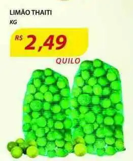 Assaí Atacadista Limão Thaiti oferta