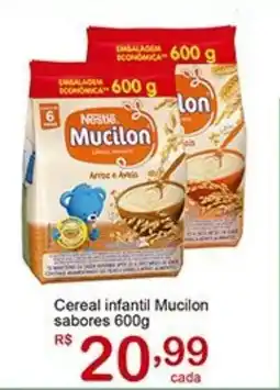 Giga Atacado Cereal infantil Mucilon sabores oferta