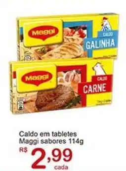 Giga Atacado Caldo em tabletes Maggi sabores oferta