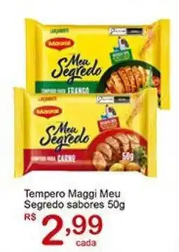 Giga Atacado Tempero Maggi Meu Segredo sabores oferta