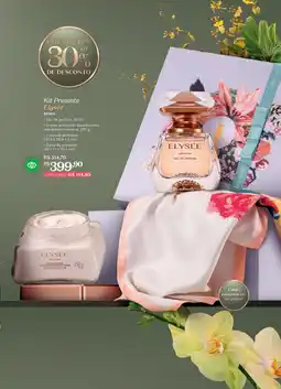 O Boticário Kit Presente Elysée oferta