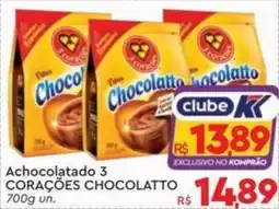 Komprao Atacadista Achocolatado 3 CORAÇÕES CHOCOLATTO oferta