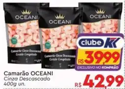Komprao Atacadista Camarão OCEANI Cinza Descascado oferta