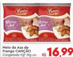 Komprao Atacadista Meio da Asa de Frango Canção oferta