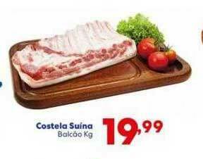 Barracão Supermercado Costela Suína oferta