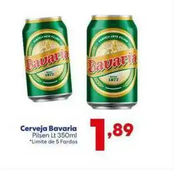 Barracão Supermercado Cerveja Bavaria oferta