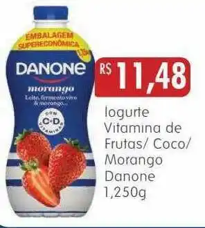 Epa Iogurte Vitamina De Frutas, Coco, Morango Danone oferta