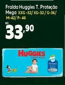 Fralda Huggies T Proteção Mega