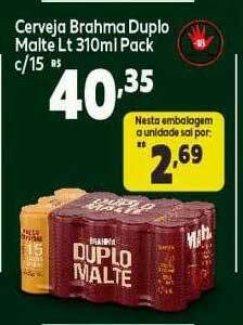 Cerveja Brahma Duplo Malte