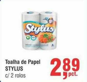 Higa Atacado Toalha De Papel Stylus oferta