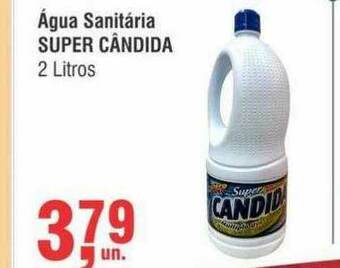 Higa Atacado água Sanitária Super Cândida oferta