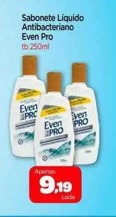 Nordestão Sabonete Líquido Antibacteriano Even Pro oferta