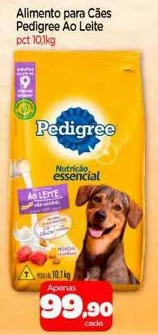 Nordestão Alimento Para Cães Pedigree Ao Leite oferta