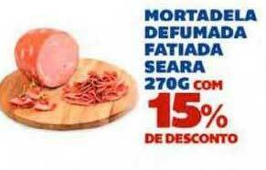 Nordestão Mortadela Defumada Fatiada Seara oferta