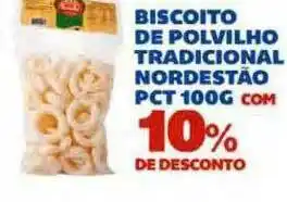 Nordestão Biscoito De Polvilho Tradicional Nordestão oferta