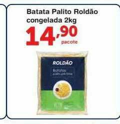 Roldão Batata Palito Roldão Congelada oferta