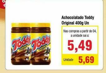 Spani Atacadista Achocolatado Toddy Original oferta